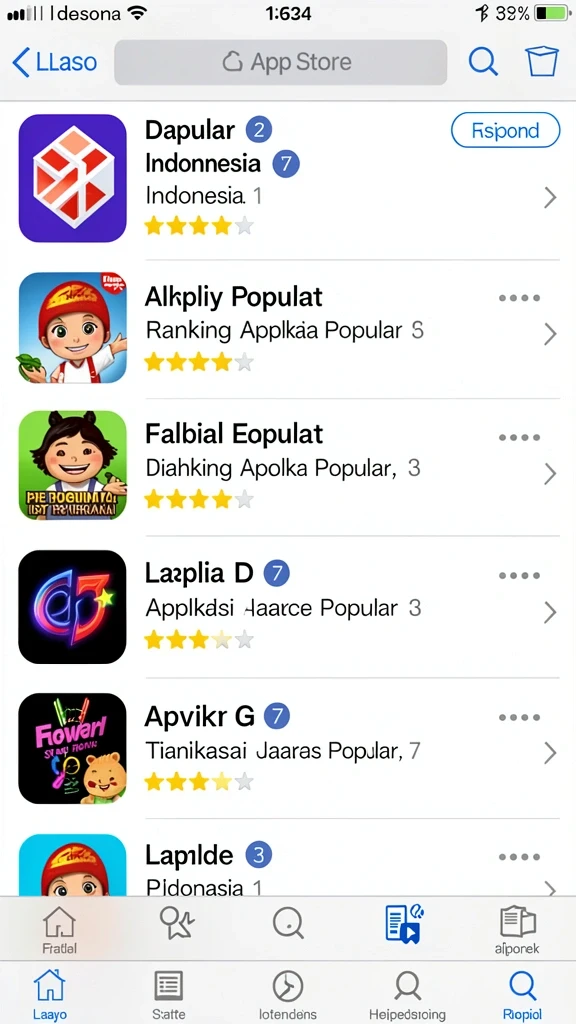 738slot - Layar permainan yang menunjukkan berbagai pilihan slot.