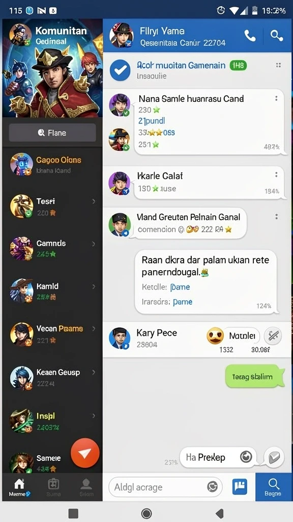 7svip - Tampilan antarmuka yang modern dan intuitif.