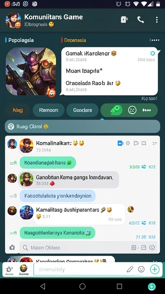 bima11 - Tampilan karakter utama yang menarik dan unik.