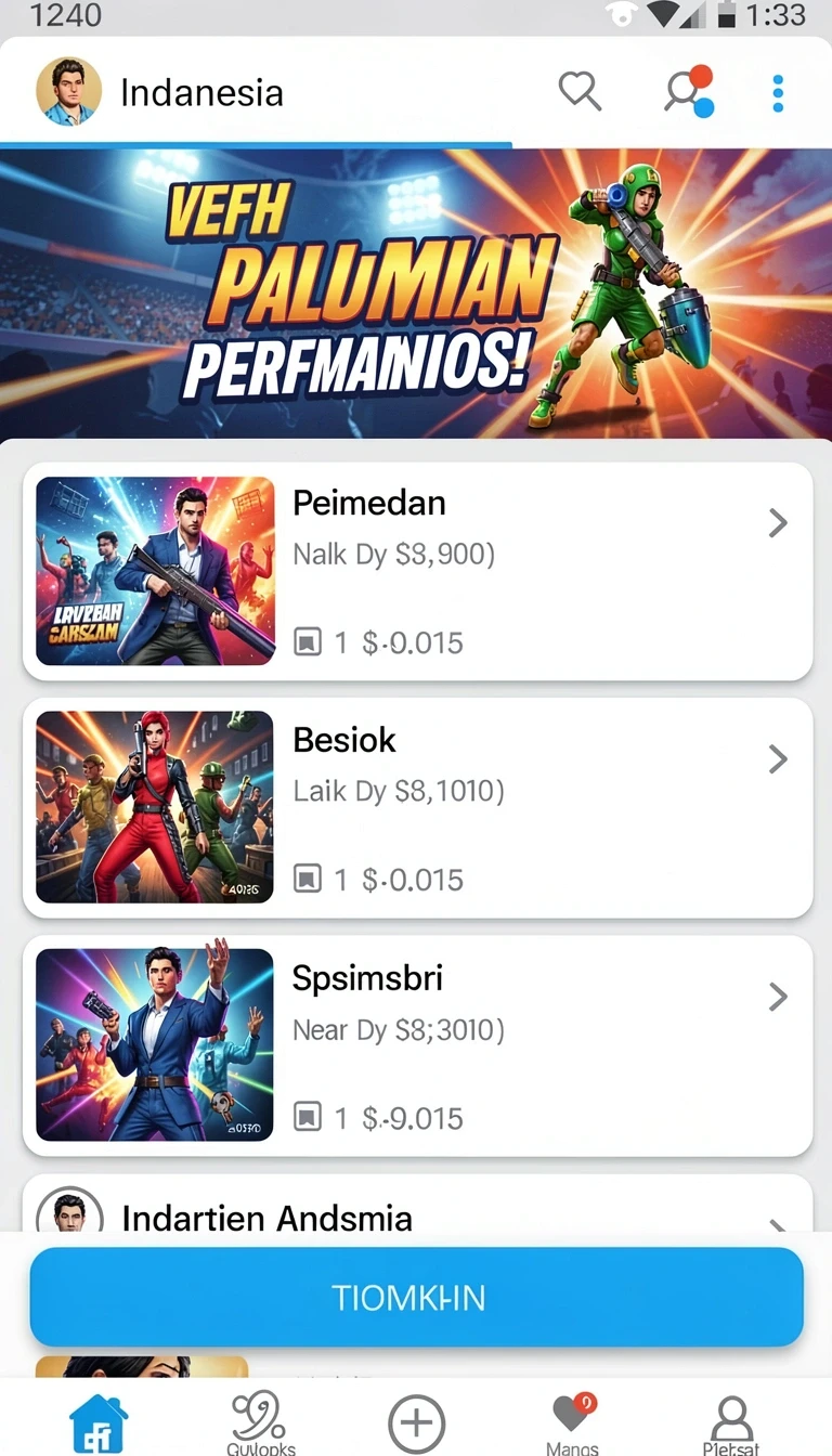 okjk - Berbagai level yang menantang dan seru.